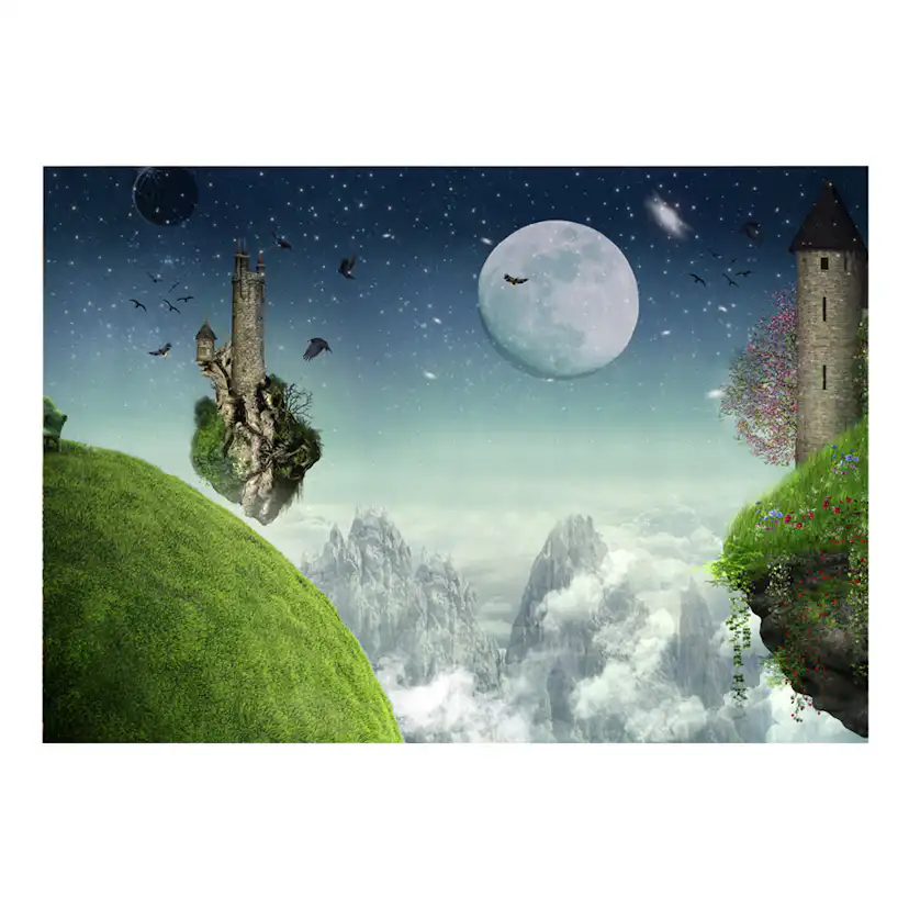 Fototapet Arkiio Flight Over The Mountains