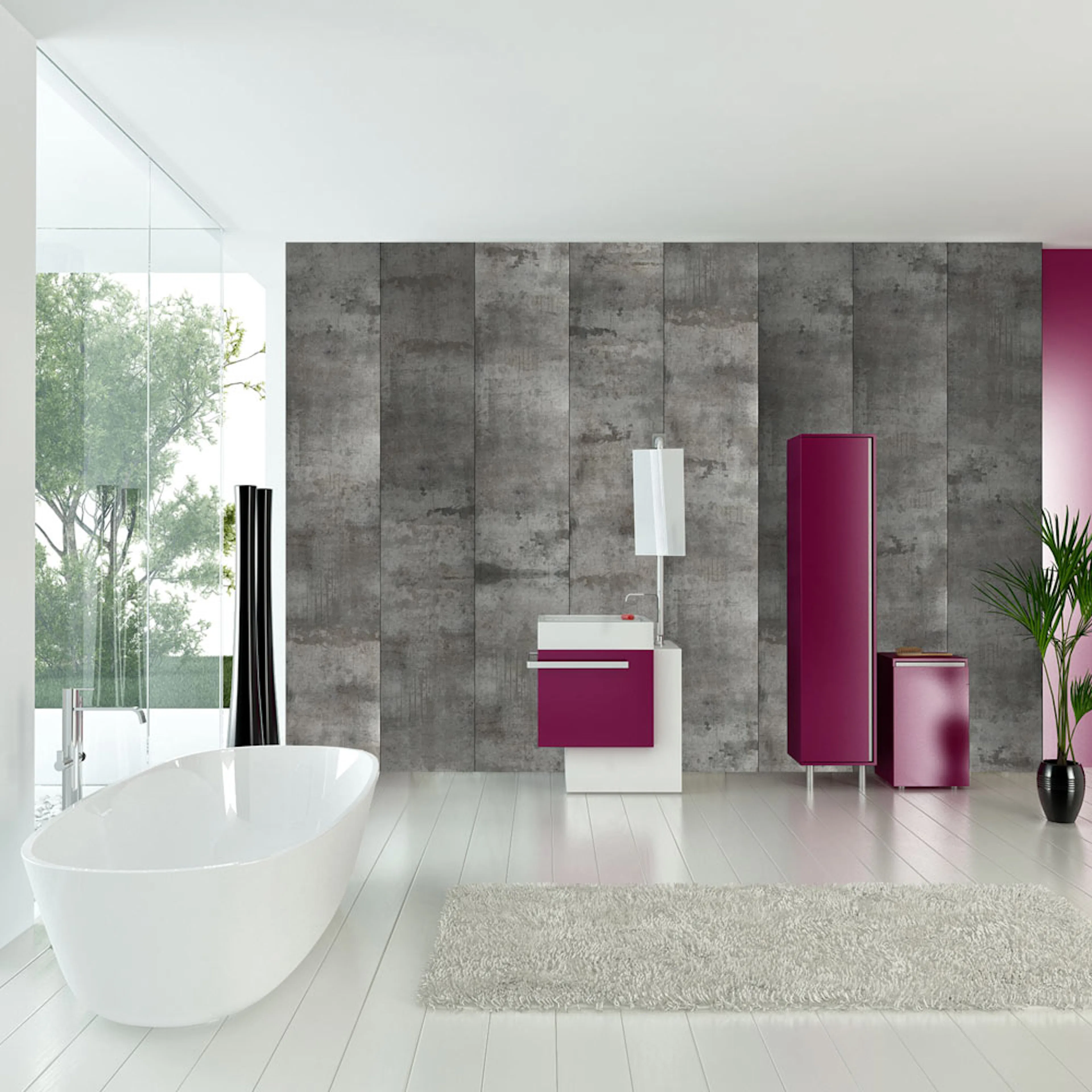 Fototapet Arkiio Självhäftande Steel Design