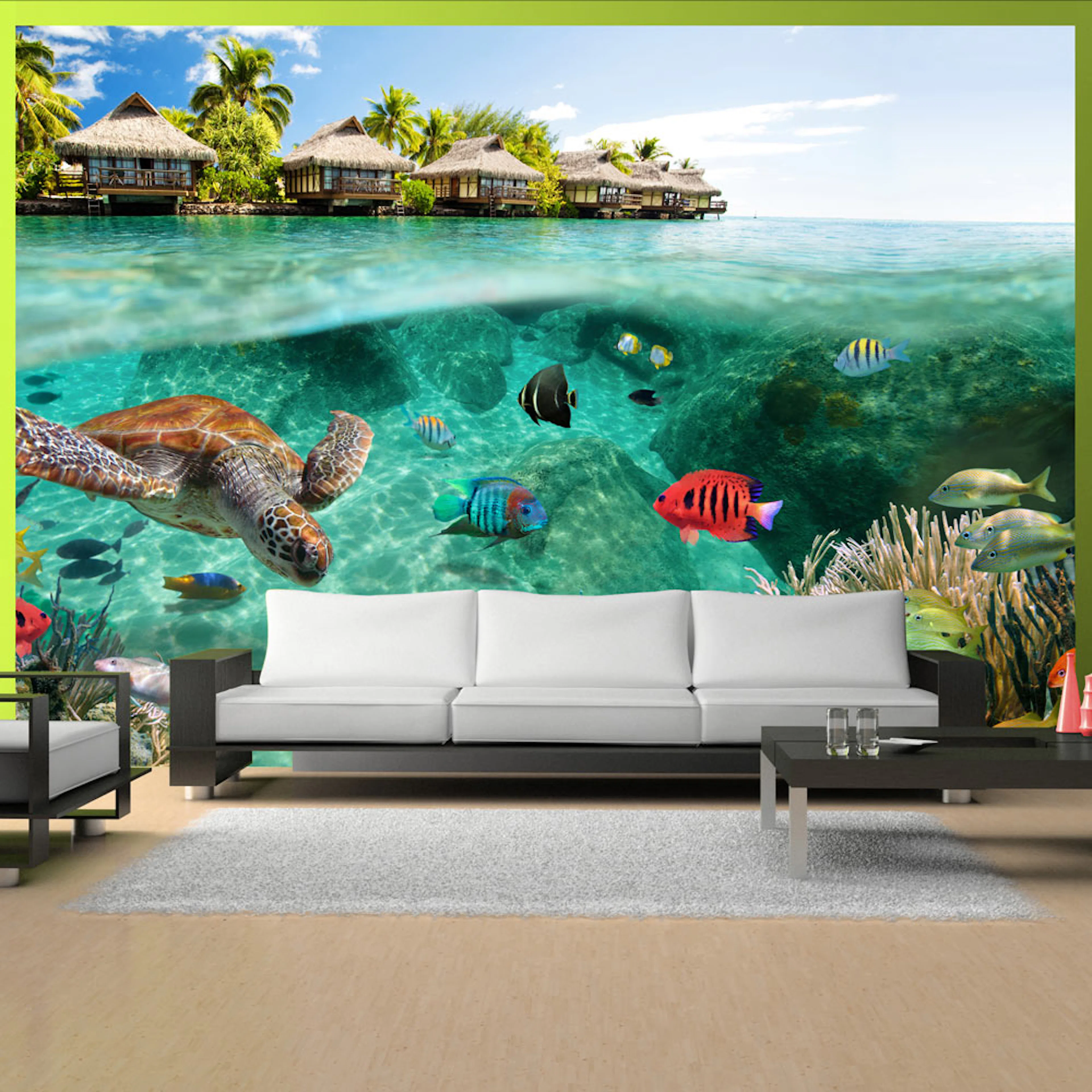 Fototapet Arkiio Under The Surface Of Water