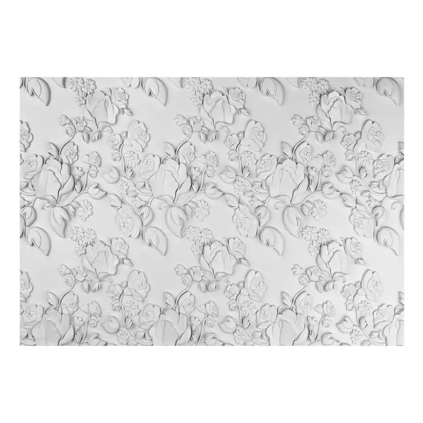 Fototapet Arkiio White Ornament: Roses