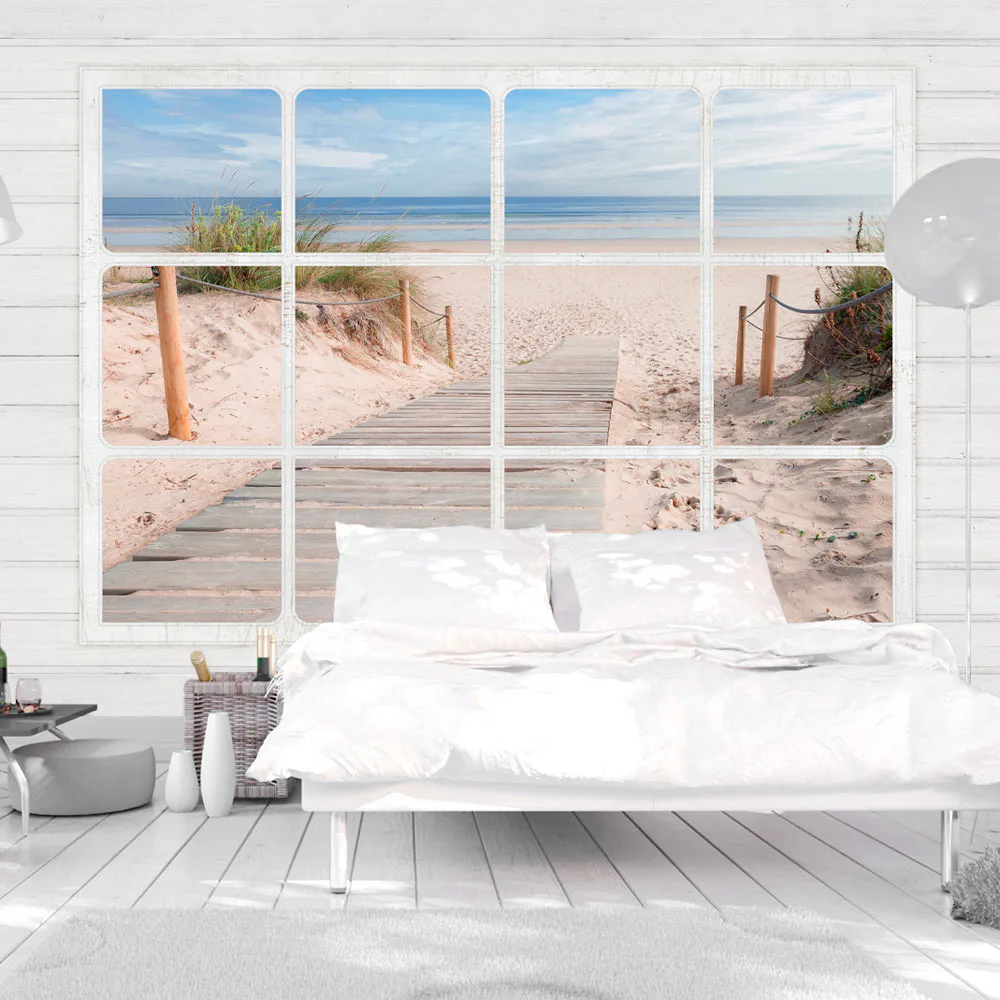 Fototapet Arkiio Window & Beach