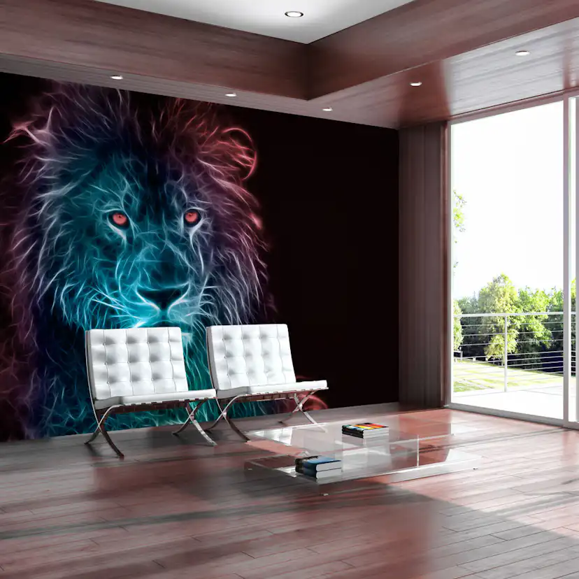 Fototapet Arkiio Abstract Lion Rainbow
