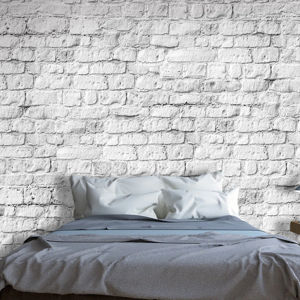 Fototapet Arkiio White Brick SNEW011382