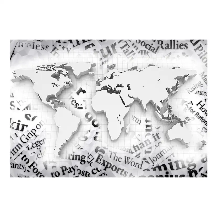 Fototapet Arkiio The World Of Newspapers