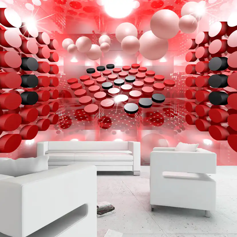 Fototapet Arkiio Playing In Red And Black