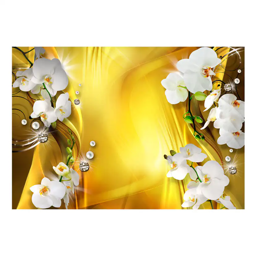 Fototapet Arkiio Orchid In Gold