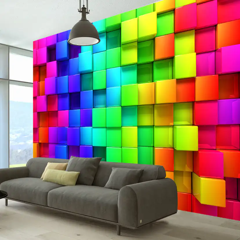 Fototapet Arkiio Colourful Cubes