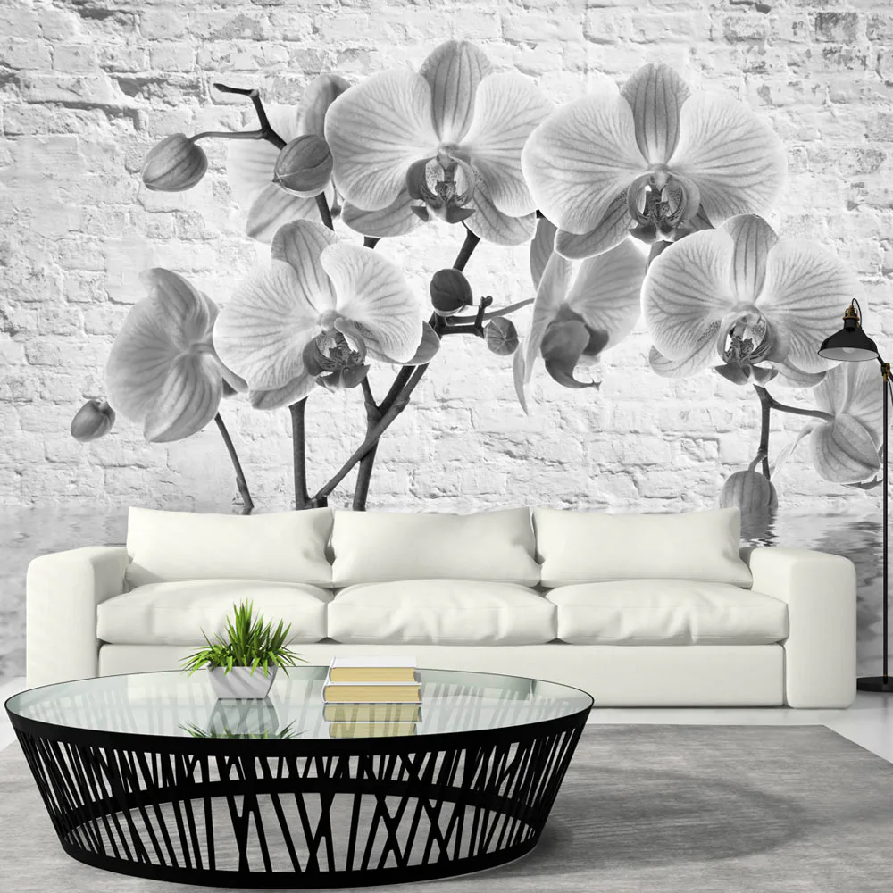Fototapet Arkiio Orchid In Shades Of Gray