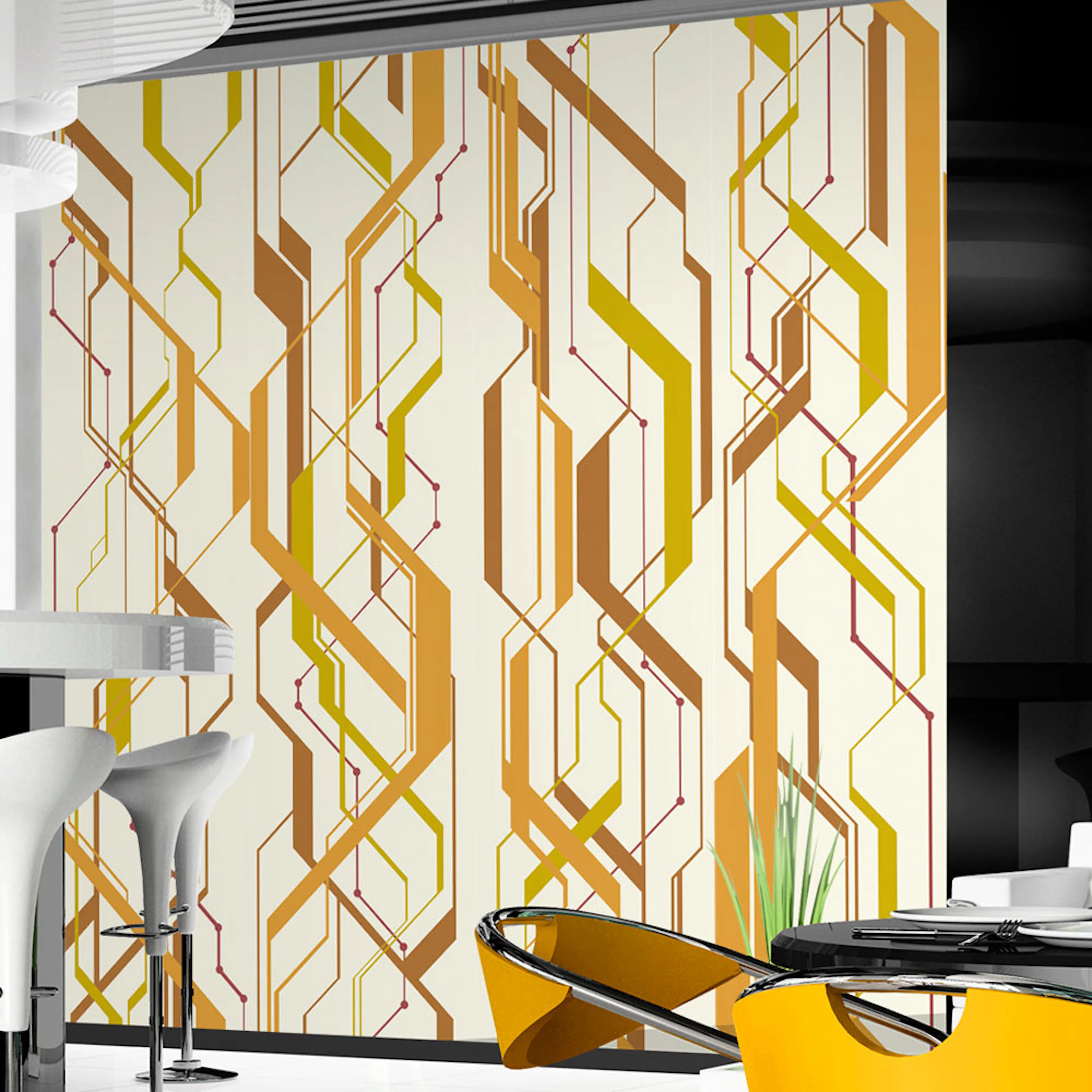 Fototapet Arkiio Metro lines 50x1000 cm