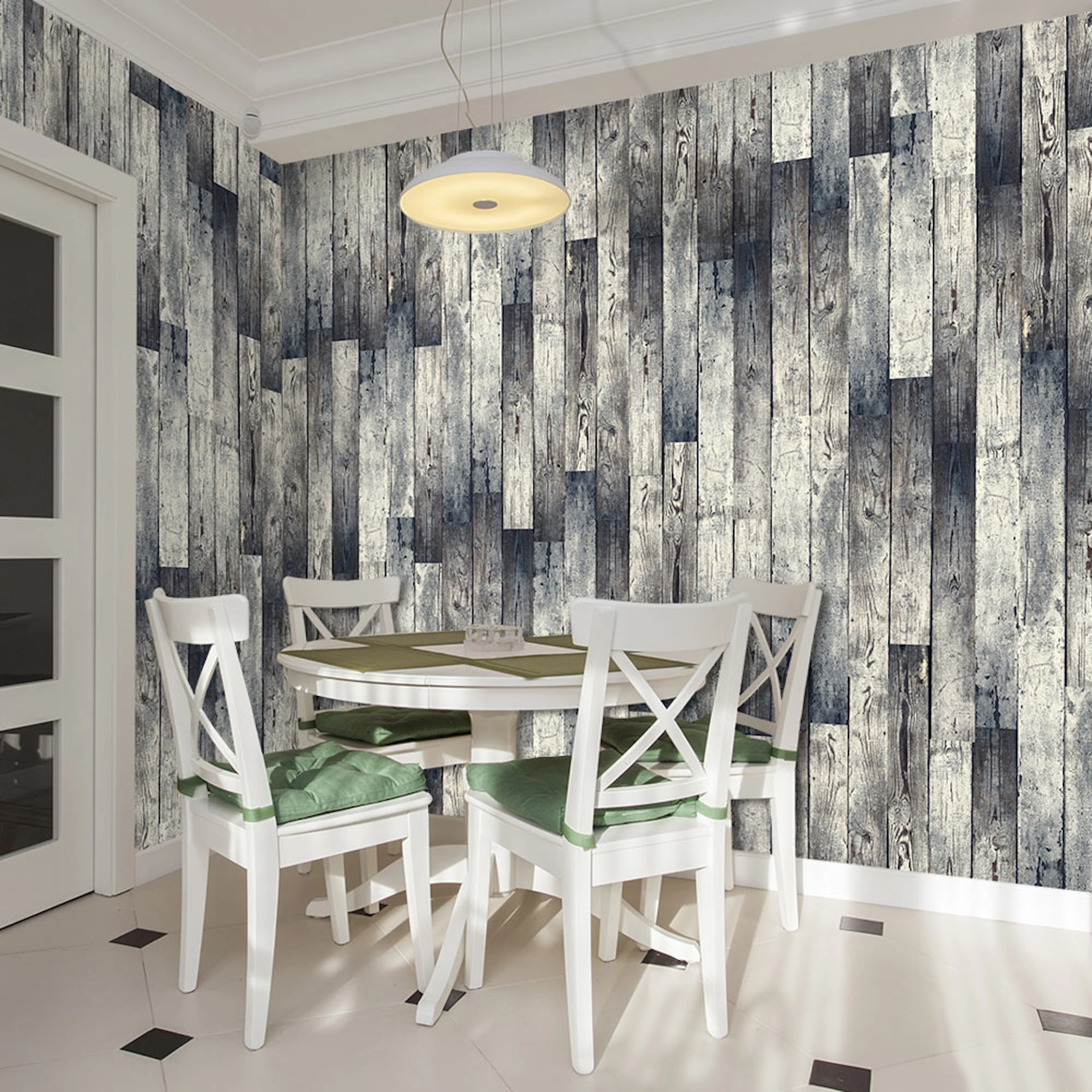 Fototapet Arkiio Wooden floor gradient 50x1000 cm