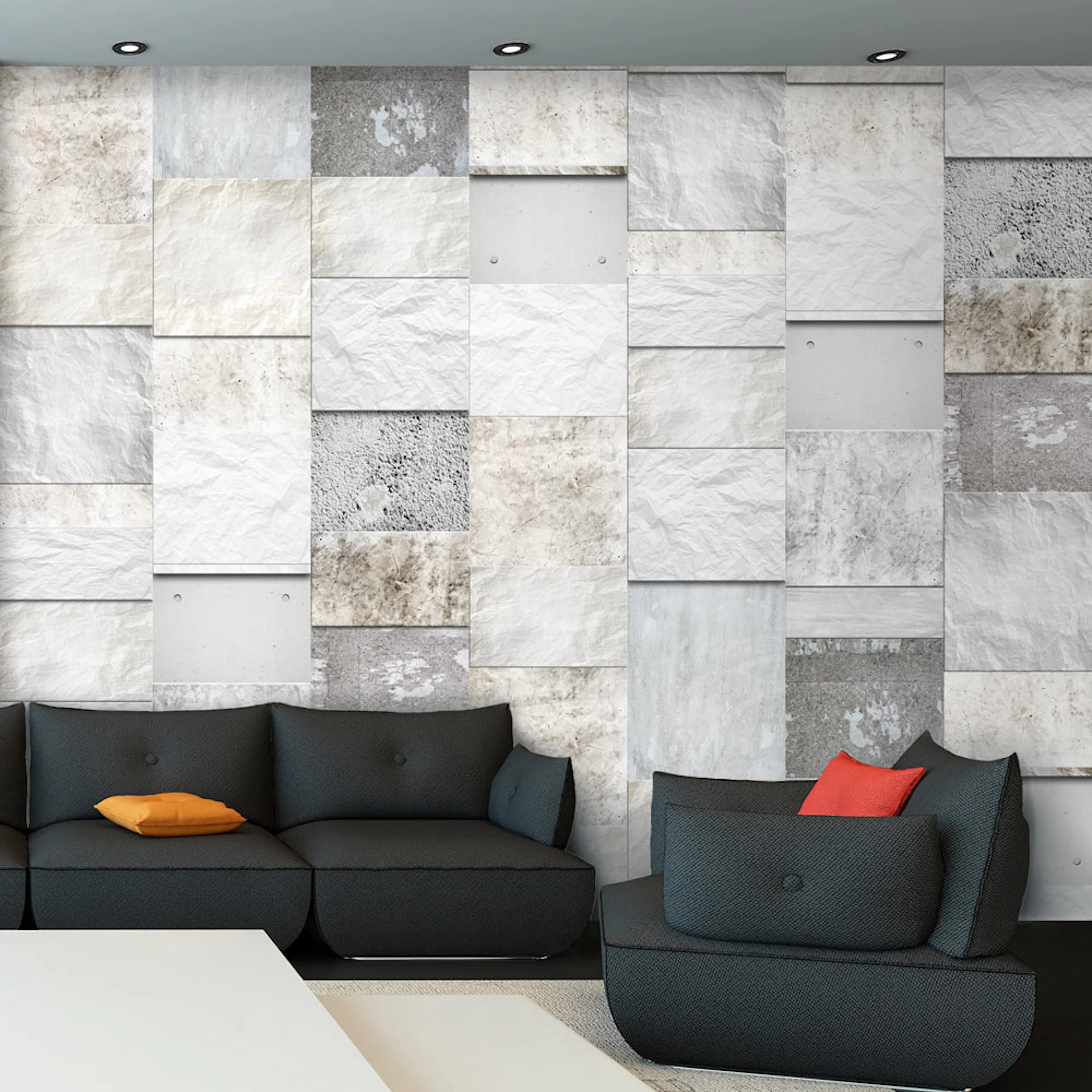 Fototapet Arkiio Stone triptych 50x1000 cm