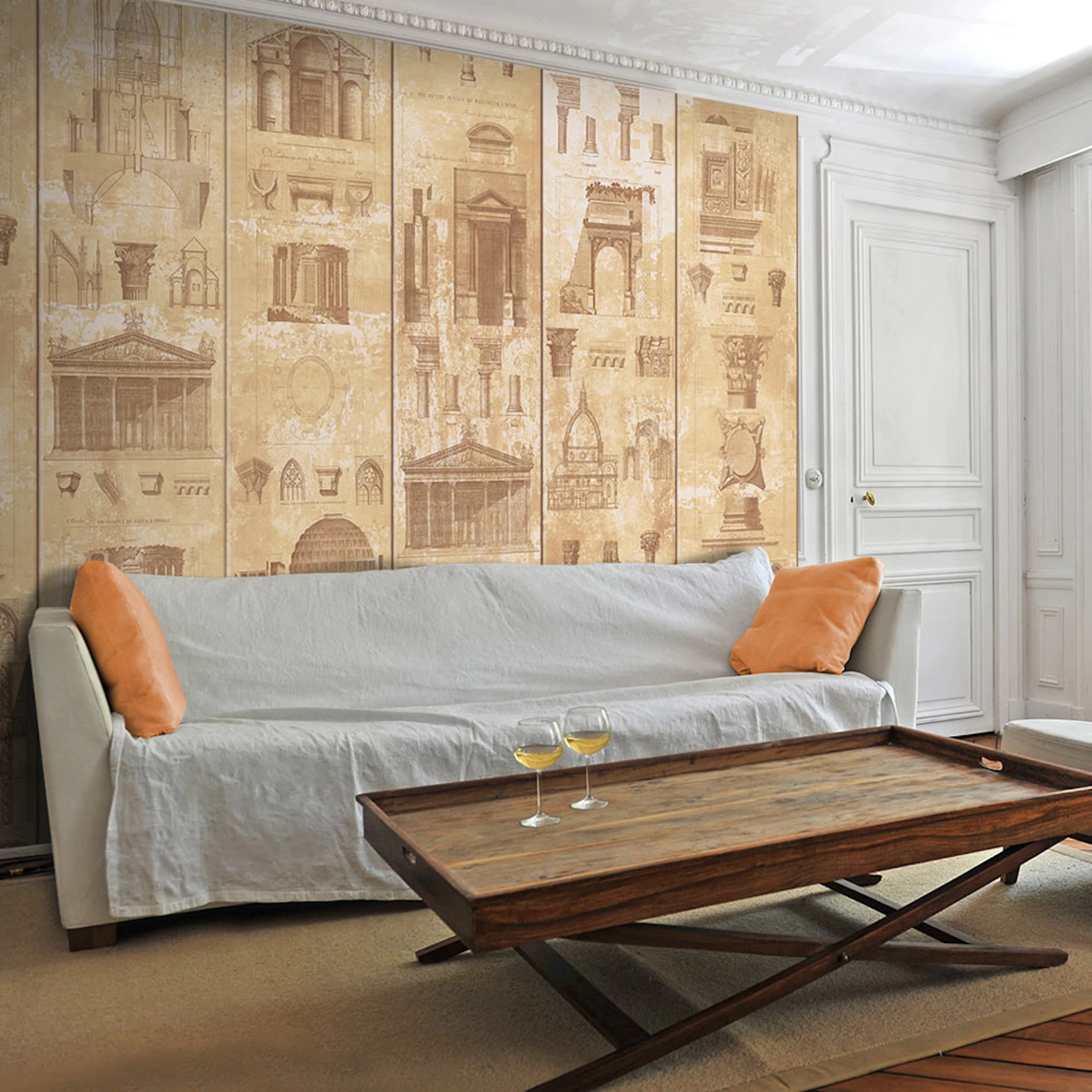 Fototapet Arkiio Architectural pearl 50x1000 cm