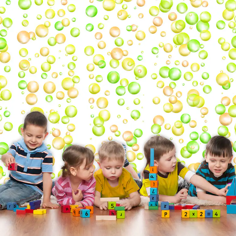 Fototapet Arkiio Fun Bubbles 50x1000 cm