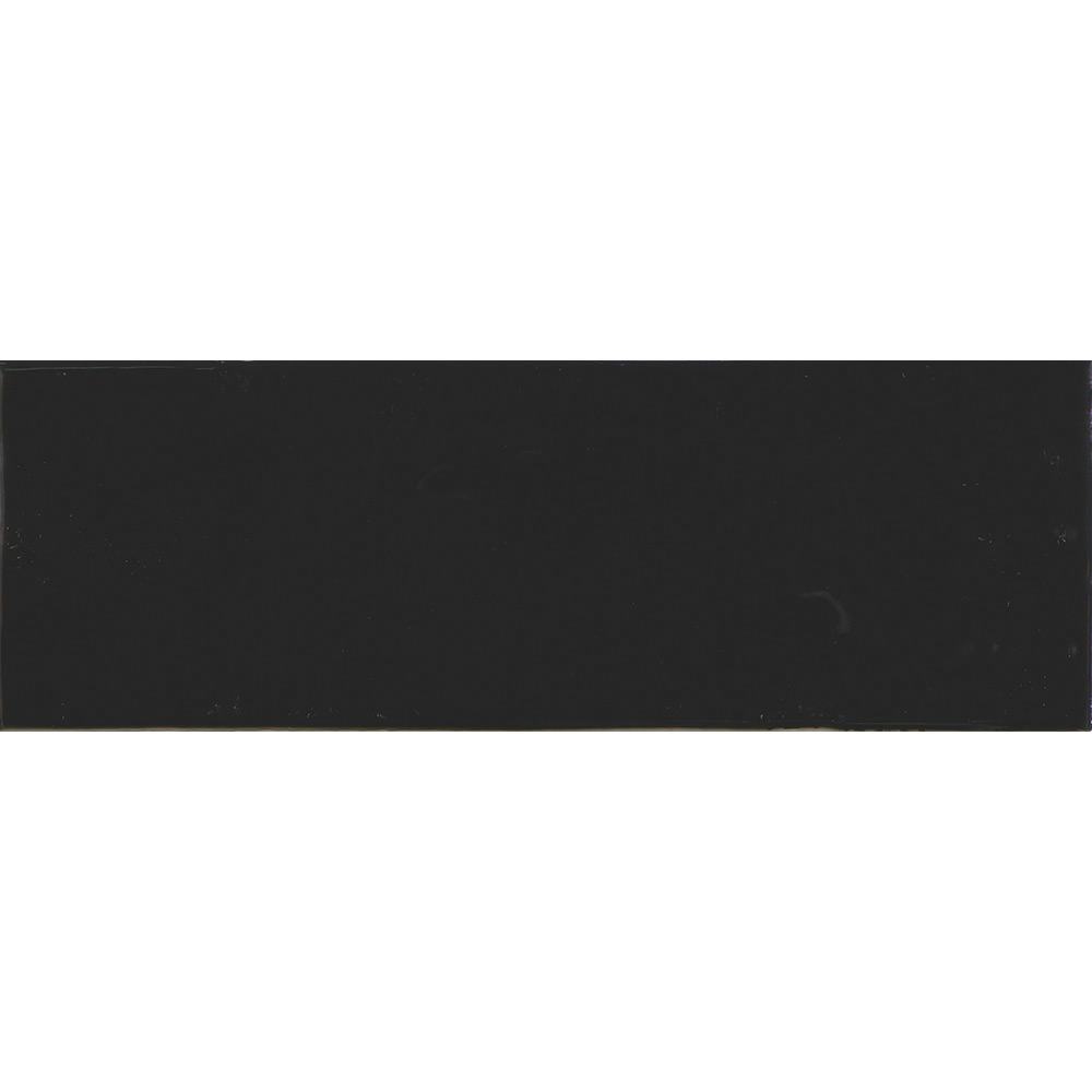 Kakel Tenfors Lineo Black Blank 6,5x20 cm