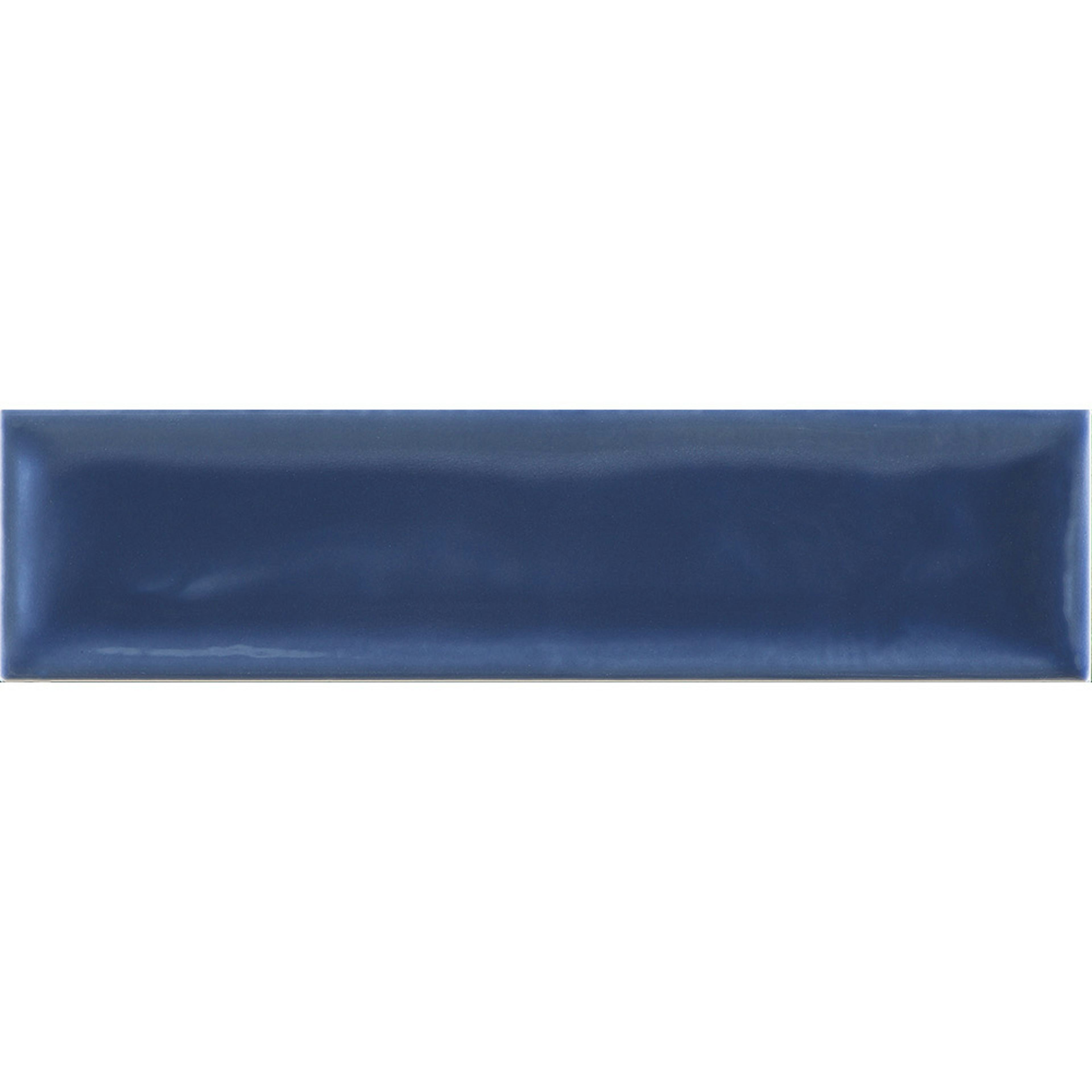 Kakel Tenfors Jewell Blue Blank 7,5x30 cm