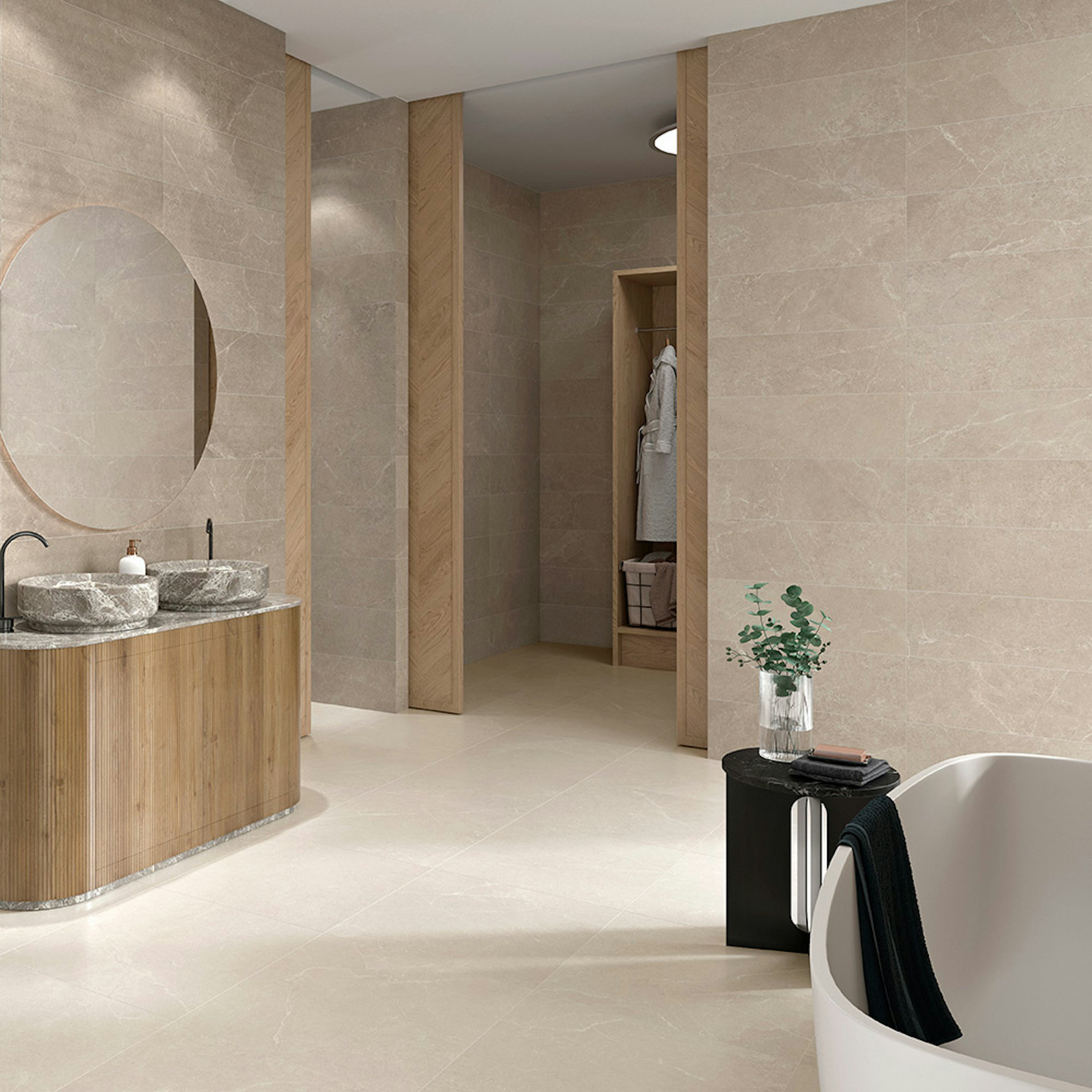 Klinker Tenfors Storm Cream 60x120 cm