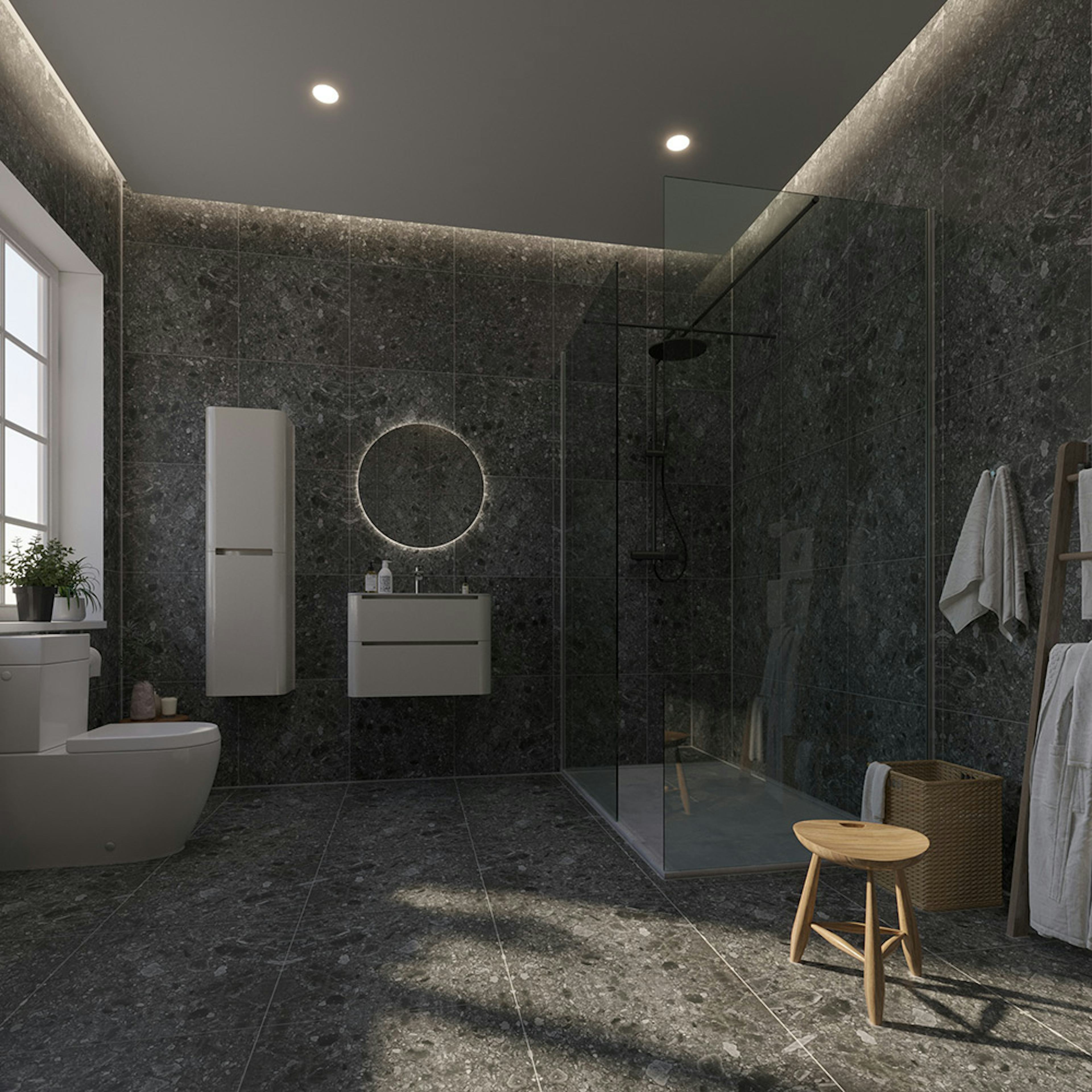 Klinker Tenfors Flodsten Night 60x60 cm