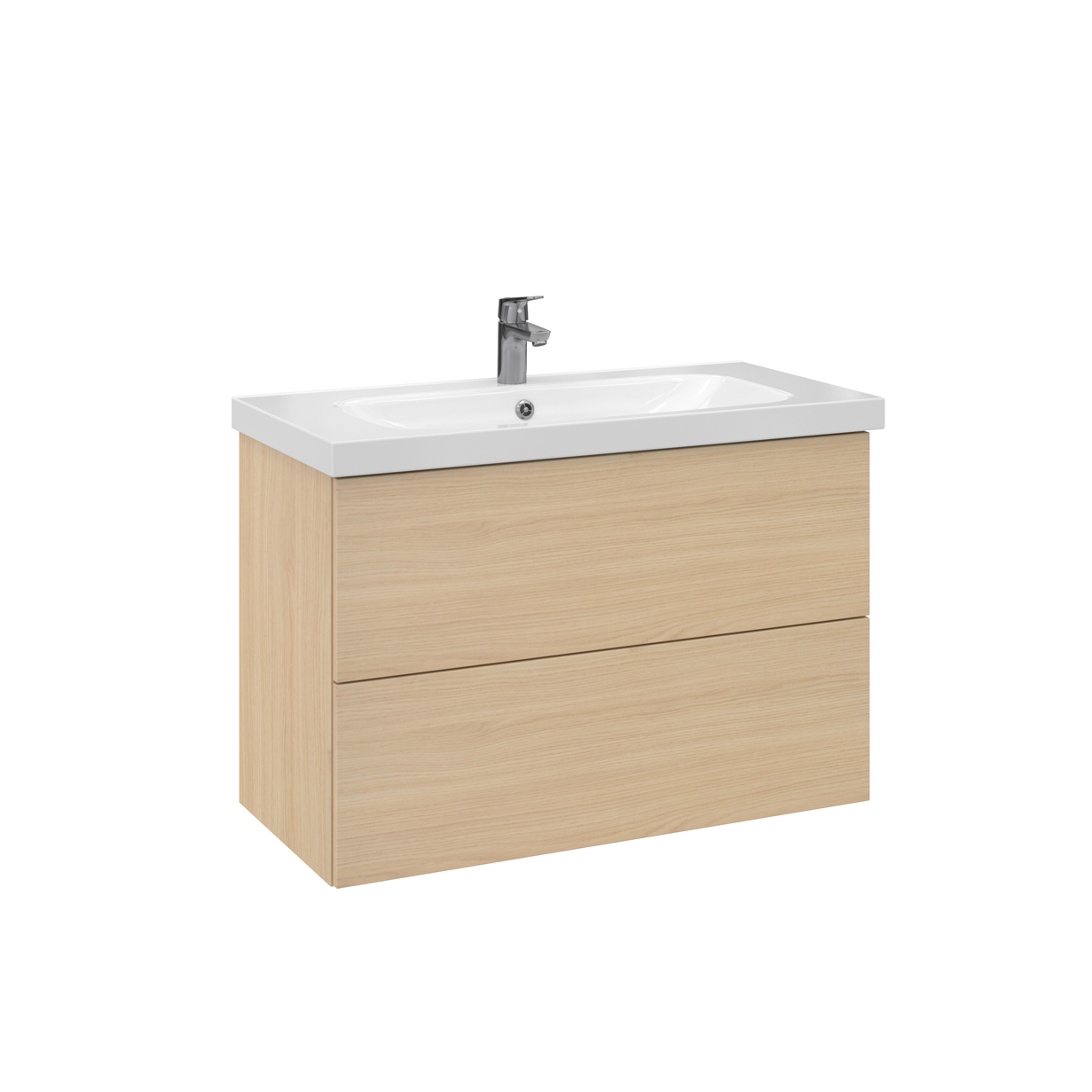 Tvättställsskåp Temal Stella med Tvättställ och 2 lådor