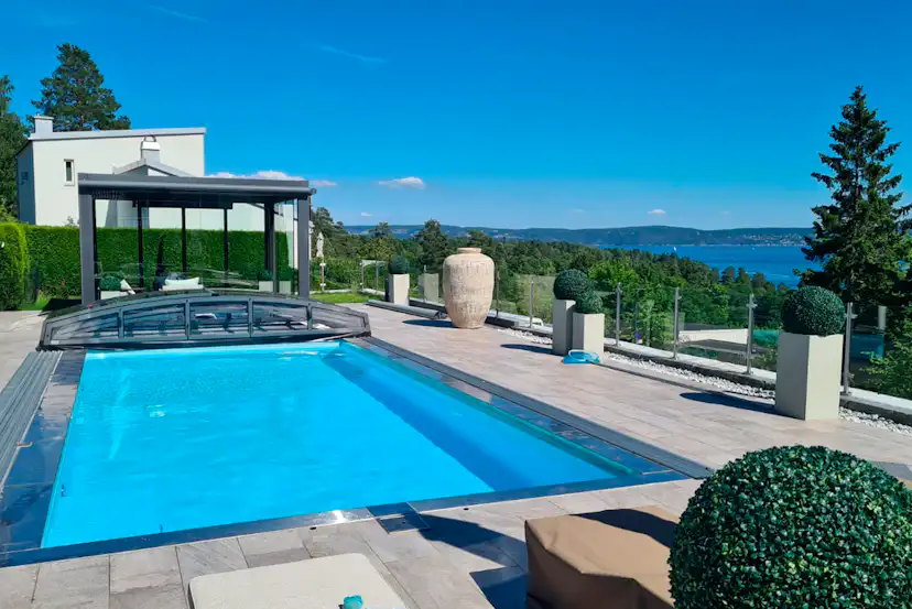 Pooltak Nordenspa Lowline 4,20 x 8,61 Klarplast