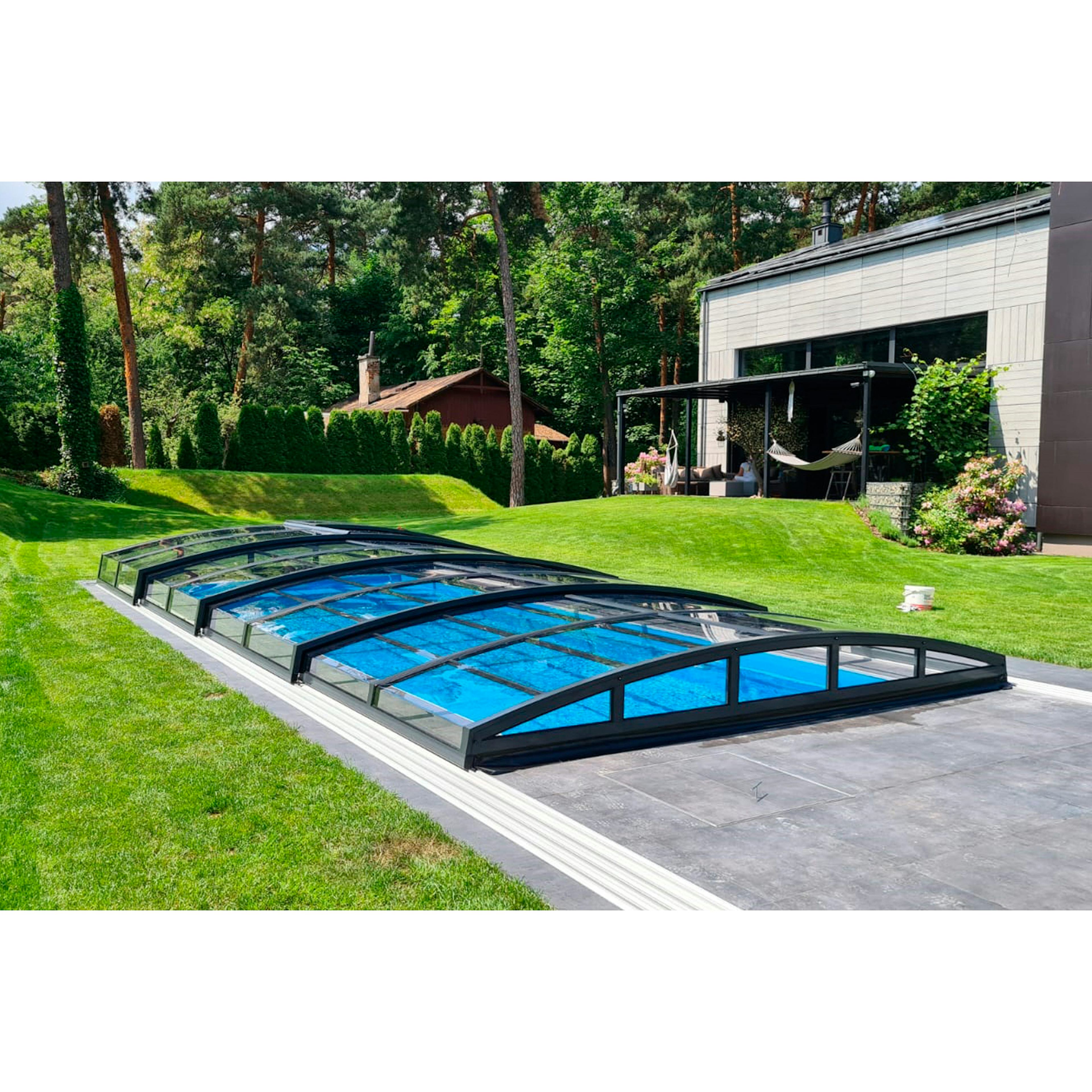 Pooltak Nordenspa Lowline 4,20 x 8,61 Kanalplast