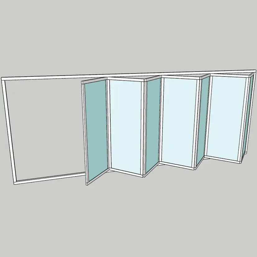 Vikparti Allvy Sunroom s30 7-Delad