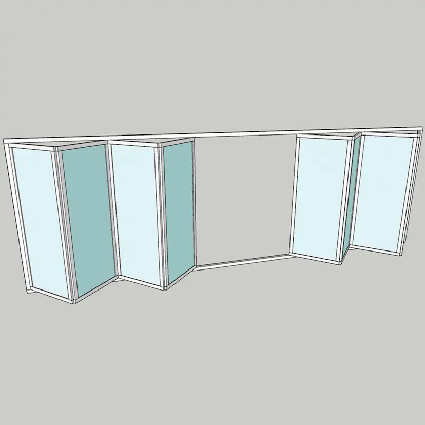 Vikparti Allvy Sunroom s30 8-Delad