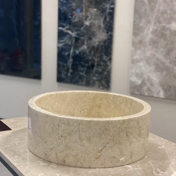 Tvättställ Sten Carrara Amazing Beige Marmor