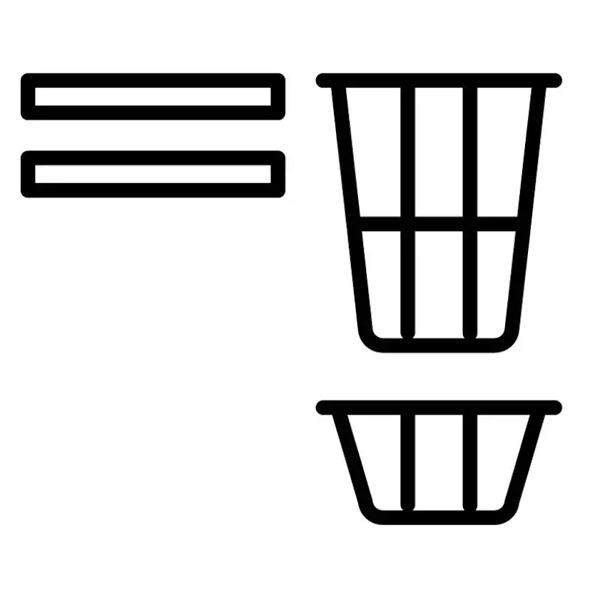 Add-On Temal, 2 x Hylla, 1 x Tvättkorg, 1 x Förvaringskorg