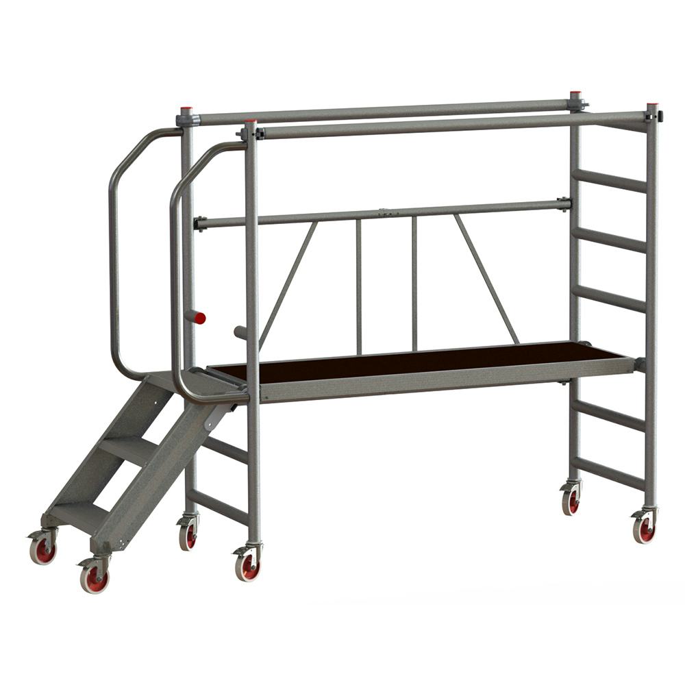 Arbetsplattform Jumbo med Trappa