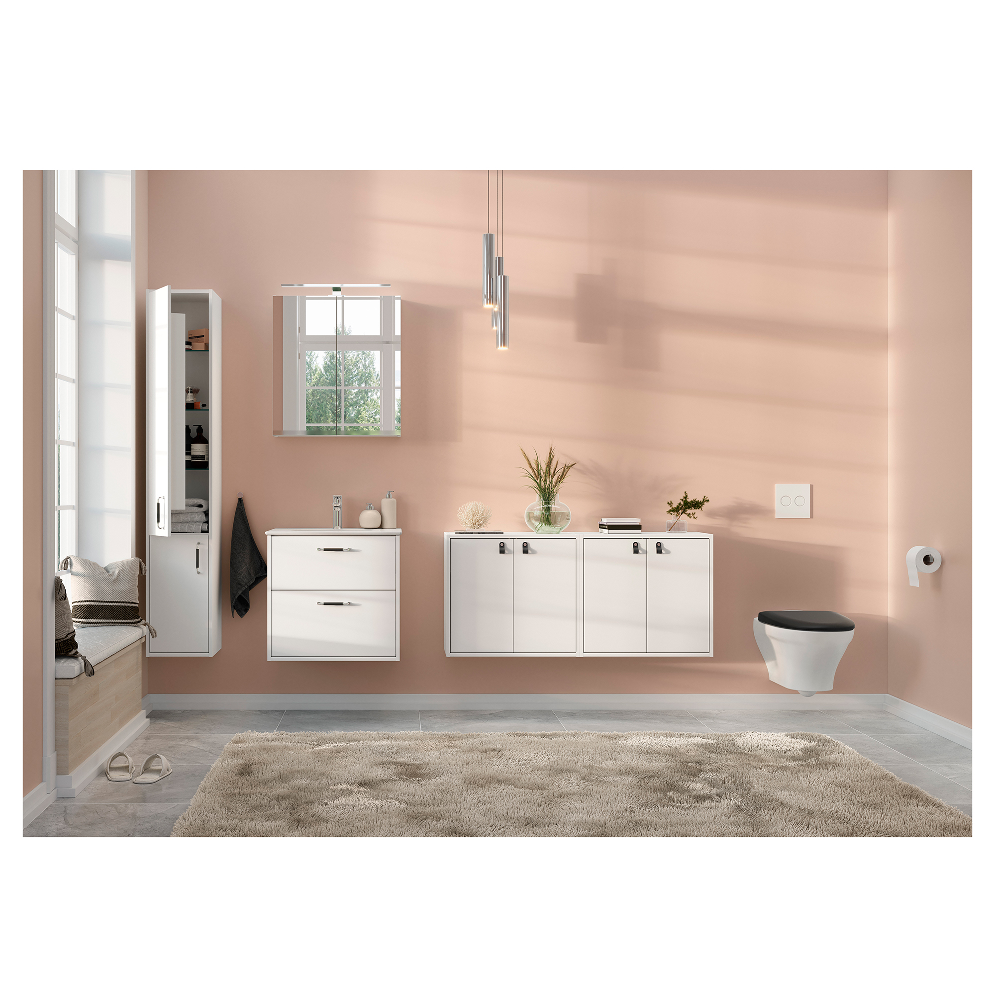 Väggskåp Gustavsberg Artic 39 cm