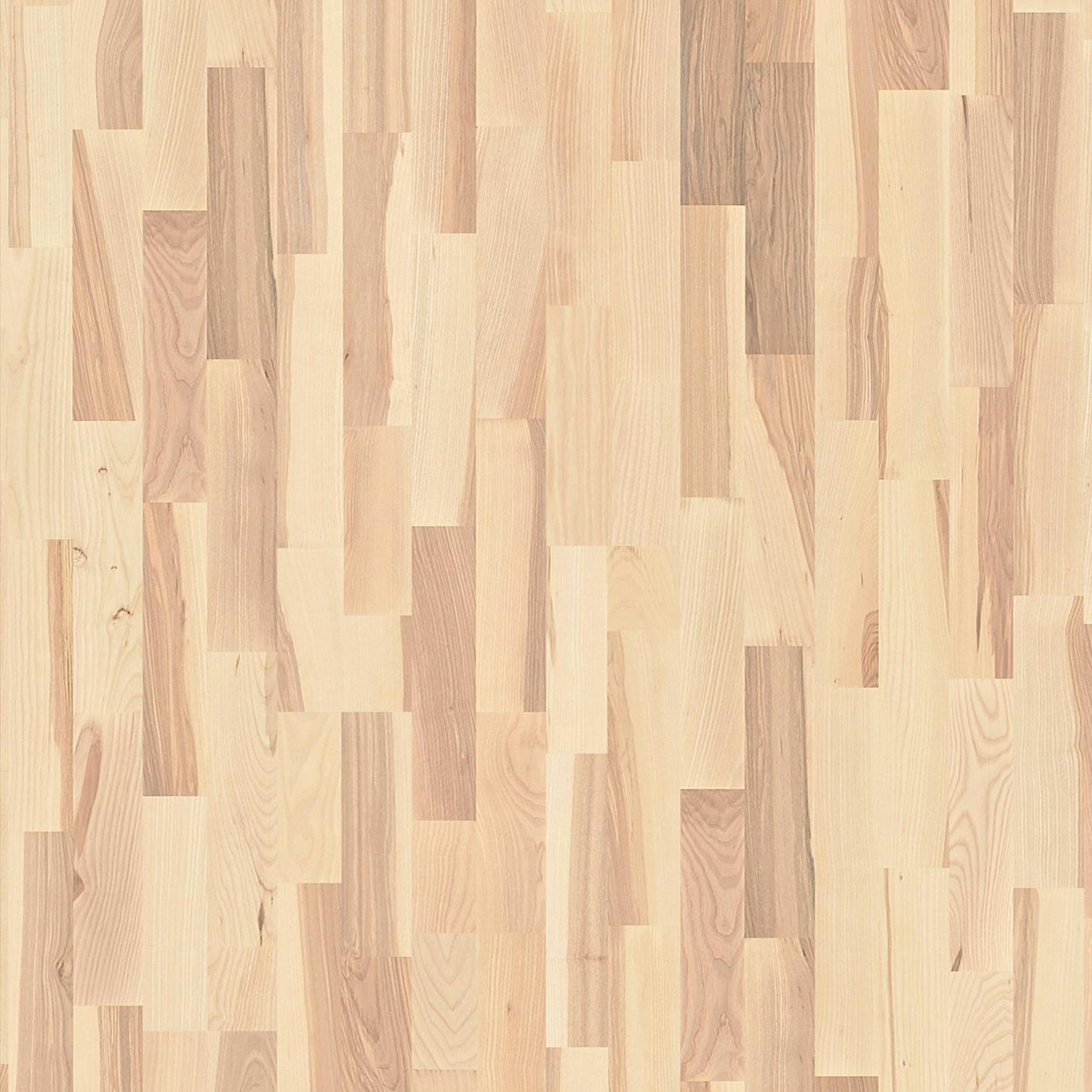 Parkettgolv Boen Ask Reggae Vit Live Matt Lack 3-stav