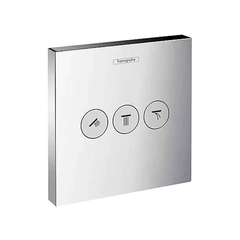 Avstängning- och Omkastare Hansgrohe ShowerSelect 3 Funktioner
