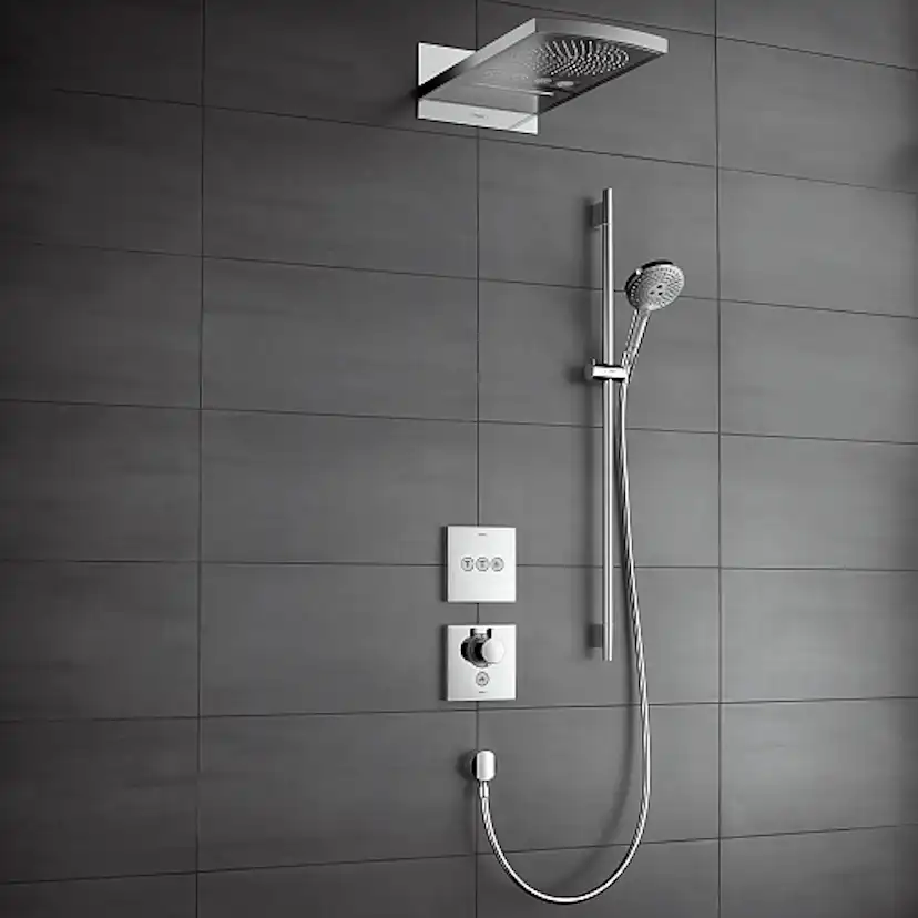 Avstängning- och Omkastare Hansgrohe ShowerSelect 3 Funktioner