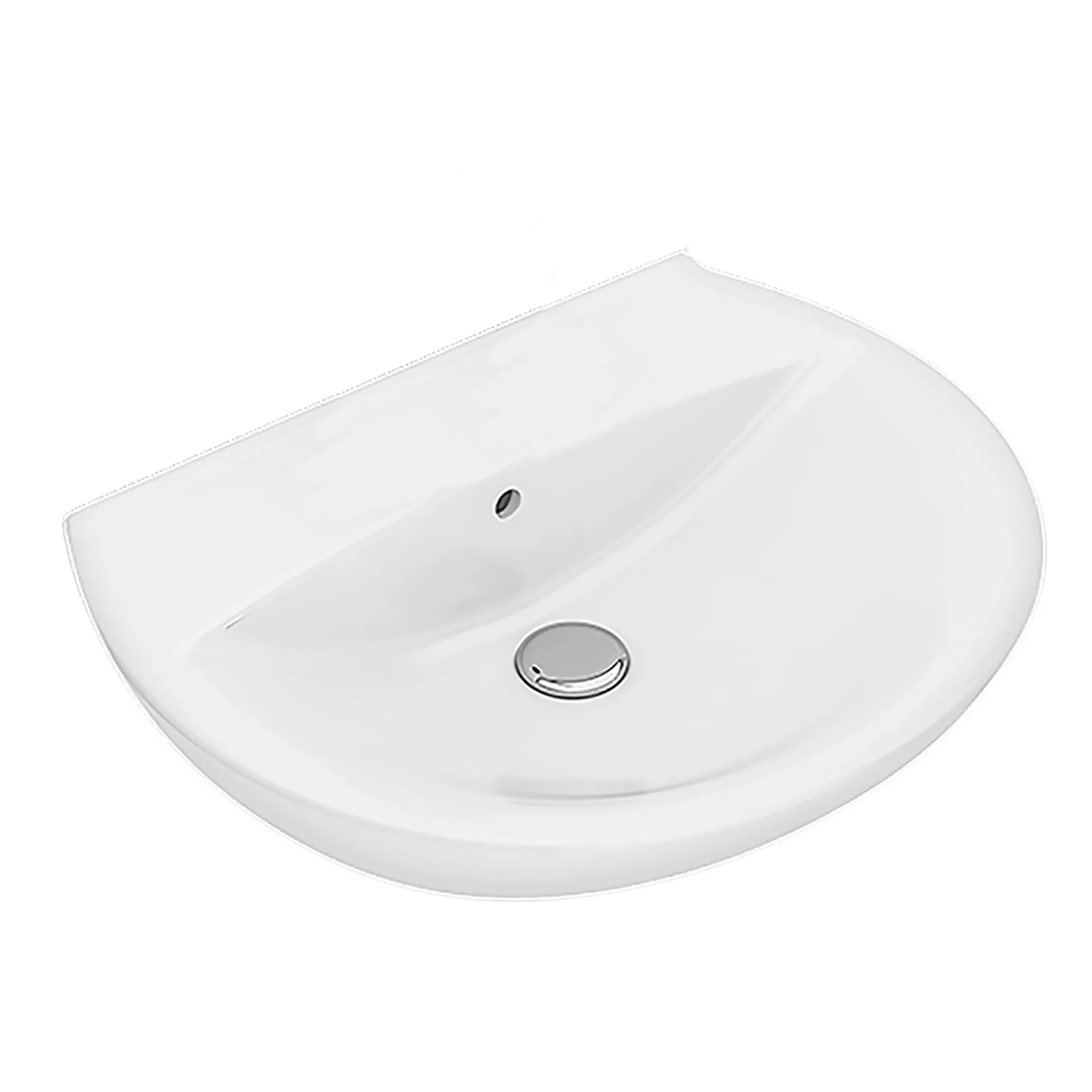 Tvättställ Ifö Spira 570 mm Runt Utan Kranhål