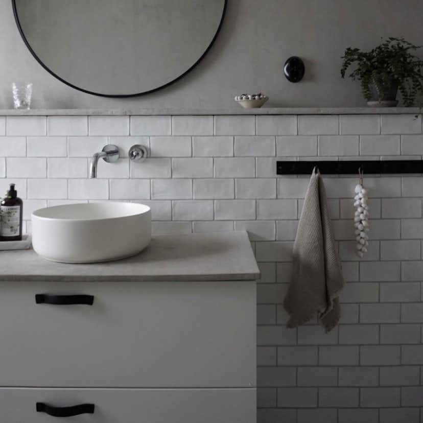 Kakel Natucer Ceramica Natural Cotswold Bianco Vit 8x15 cm