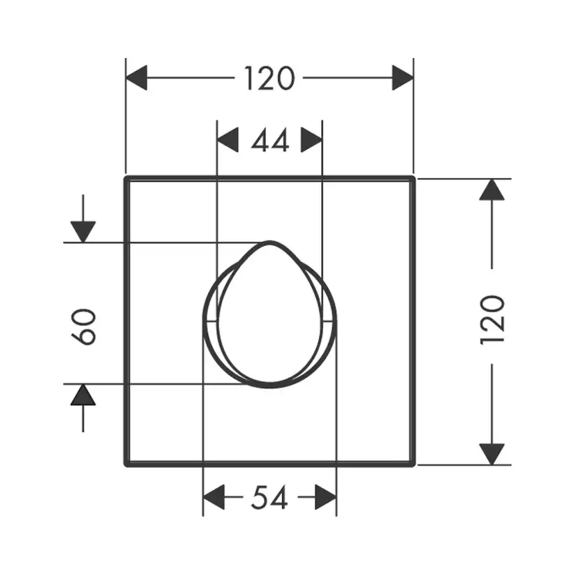 Avstängningsventil Axor Starck