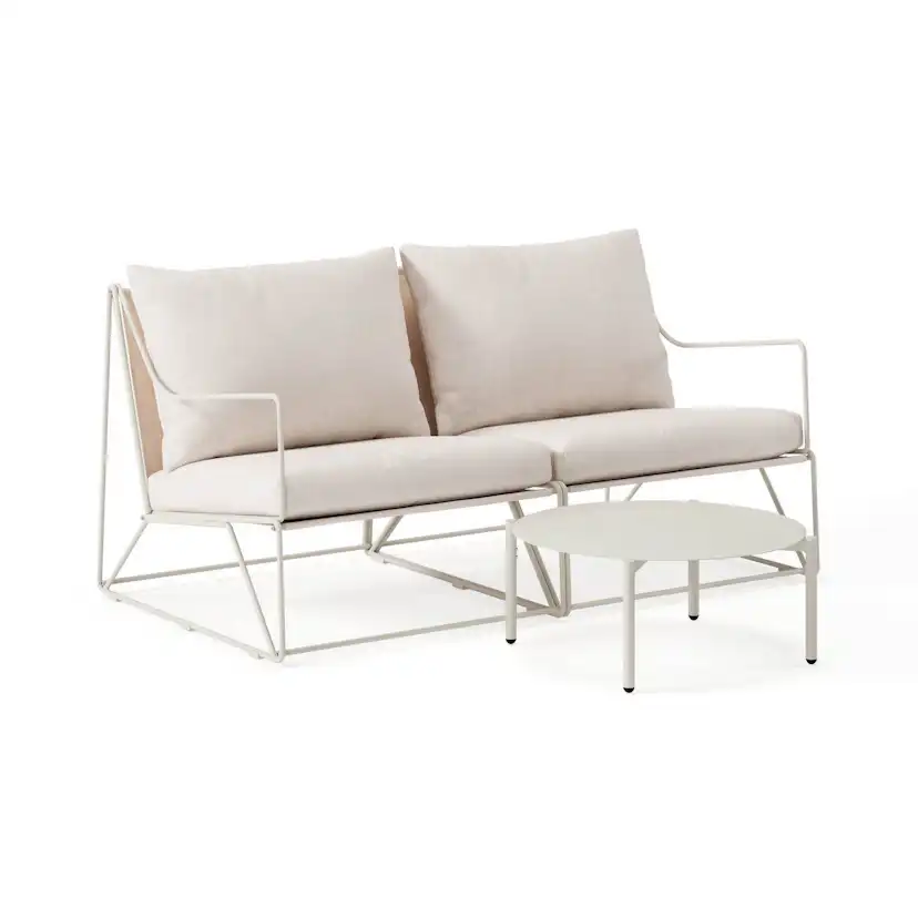 Loungegrupp Comfort Garden Usteryd Utesoffa 2-sits med Usteryd Soffbord