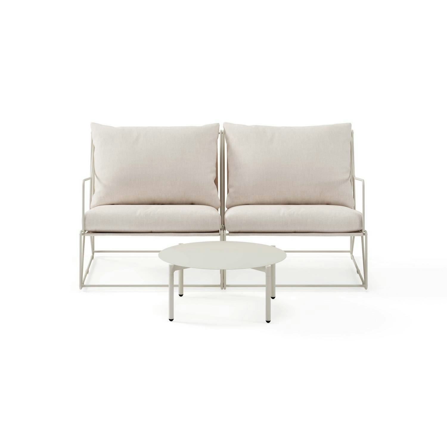 Loungegrupp Comfort Garden Usteryd Utesoffa 2-sits med Usteryd Soffbord