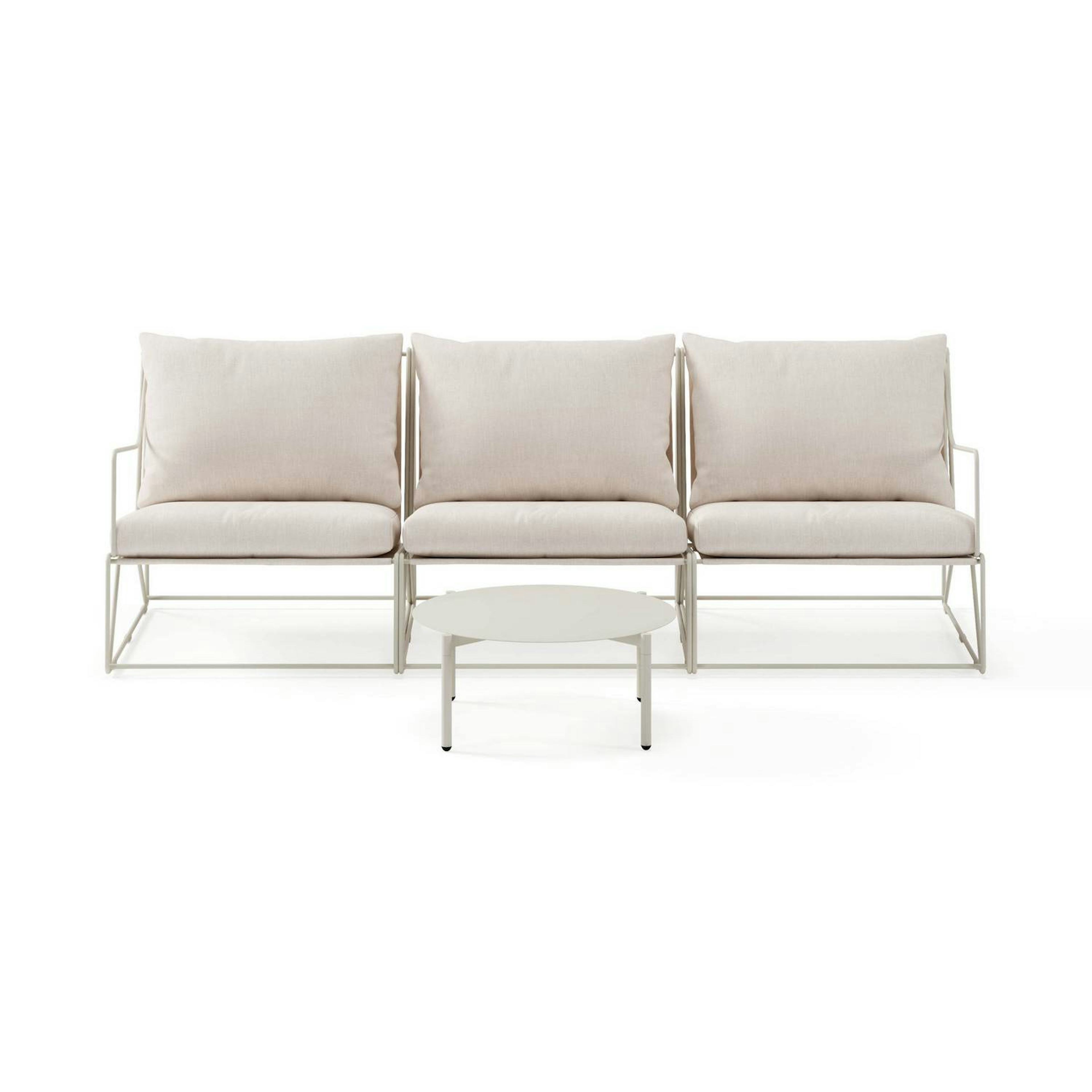 Loungegrupp Comfort Garden Usteryd Utesoffa 3-sits med Usteryd Soffbord