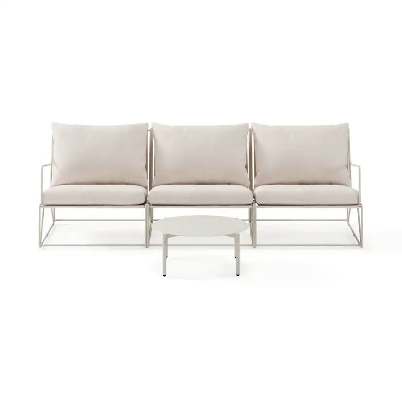 Loungegrupp Comfort Garden Usteryd Utesoffa 3-sits med Usteryd Soffbord