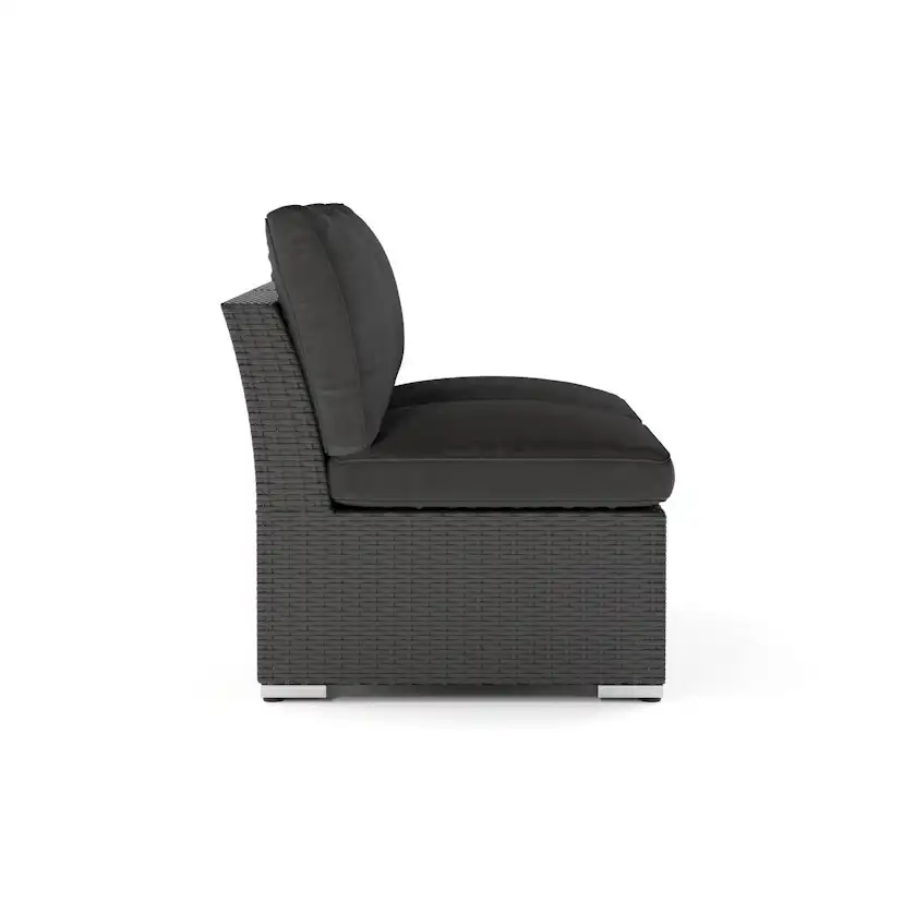 Utesoffa Comfort Garden Wisconsin Loungesoffa Utomhus utan Armstöd 2-sits Konstrotting