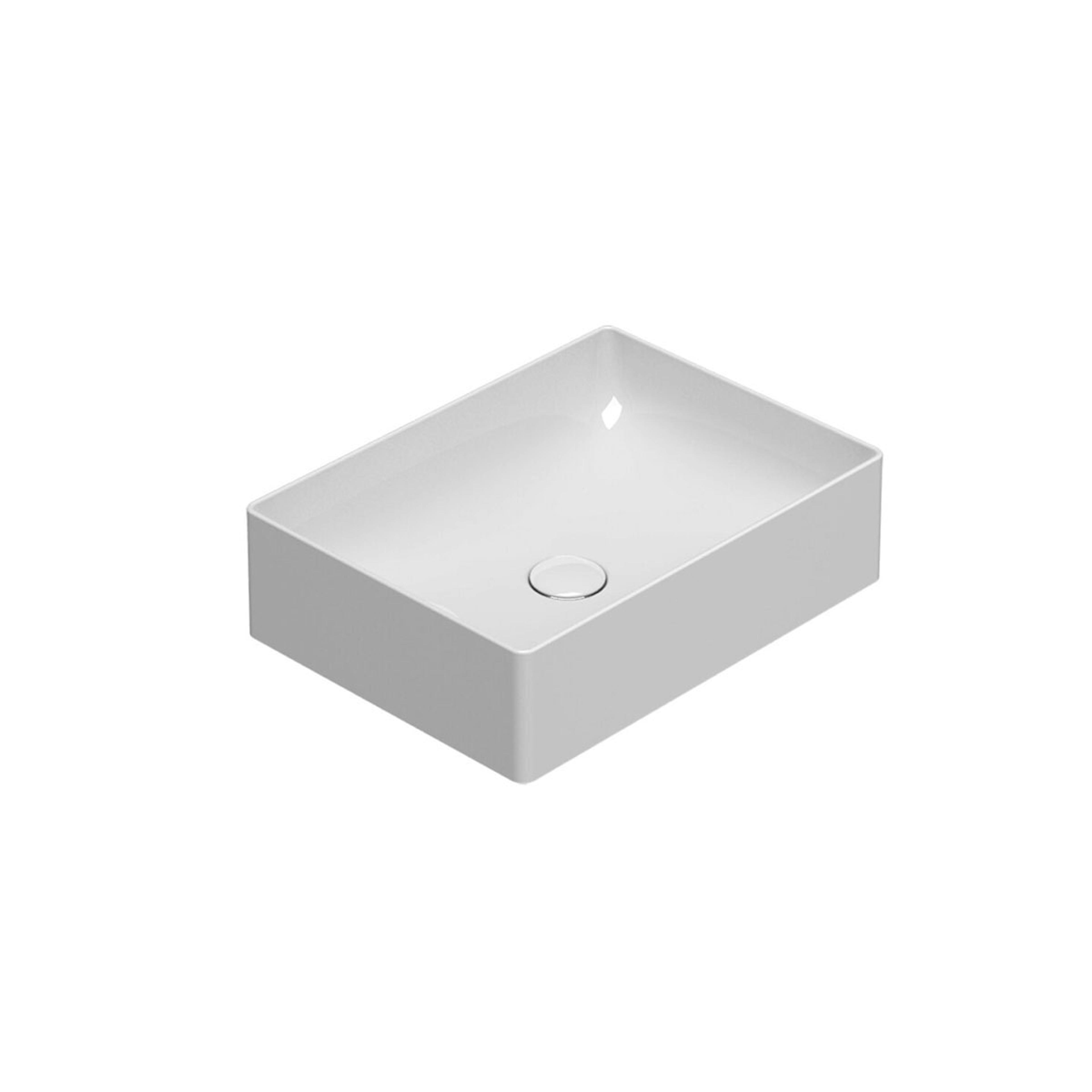 Tvättställ Globo T-Edge 6-B6R54BI för Bänkmontage