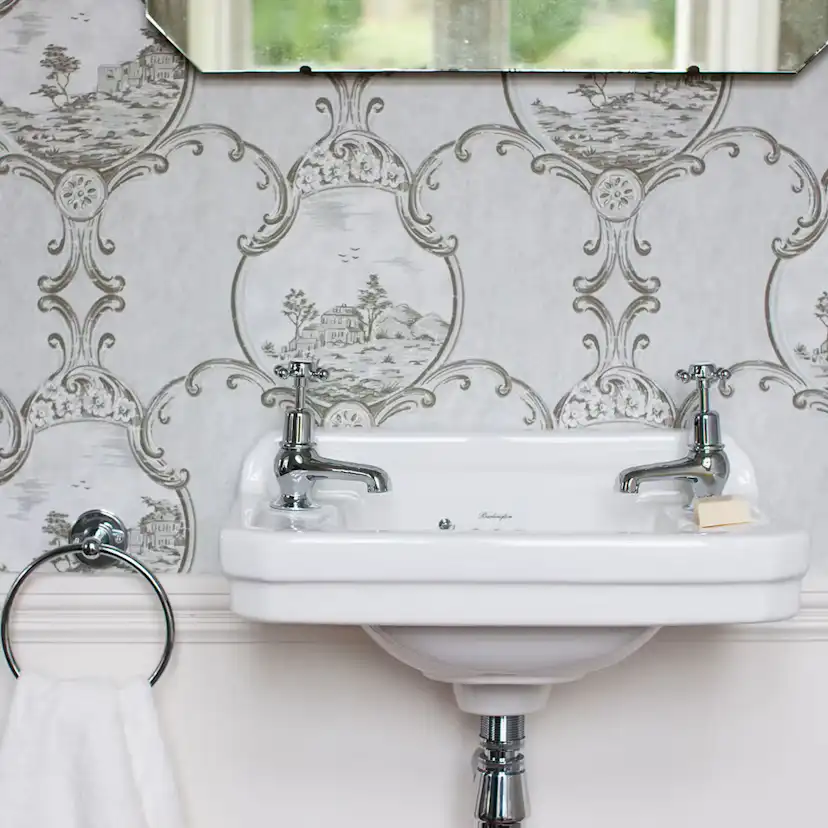 Tvättställ Burlington Edwardian 510 mm 2 Blandarhål