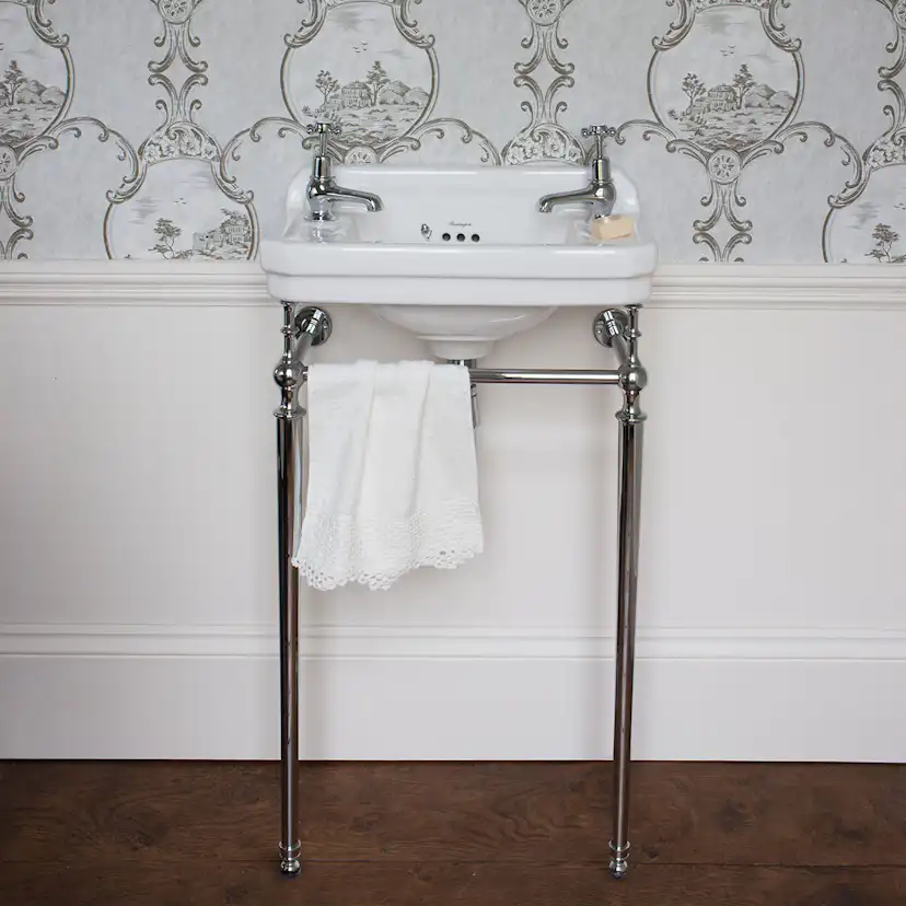 Tvättställ Burlington Edwardian med Handfatsställ 510 mm