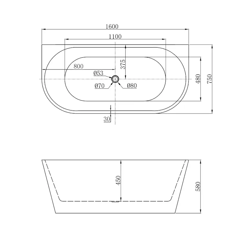 Badkar Bathlife Frisk