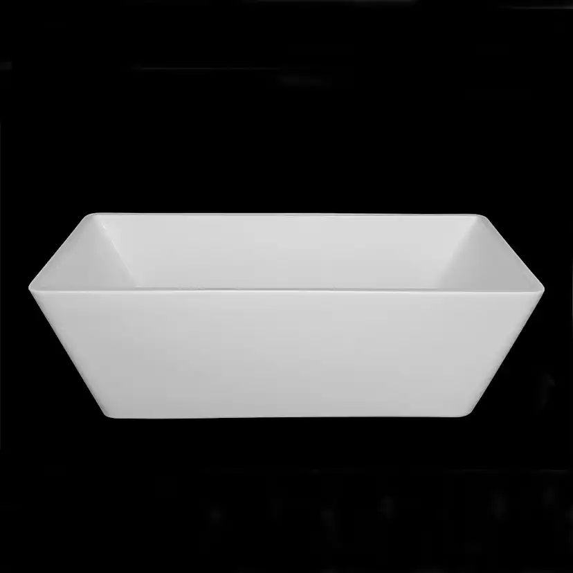 Badkar Bathlife Ideal Fristående Rakt Vit