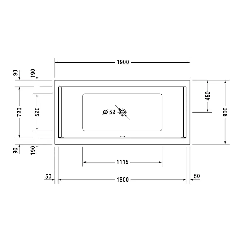 Badkar Duravit Starck