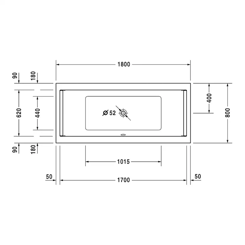Badkar Duravit Starck