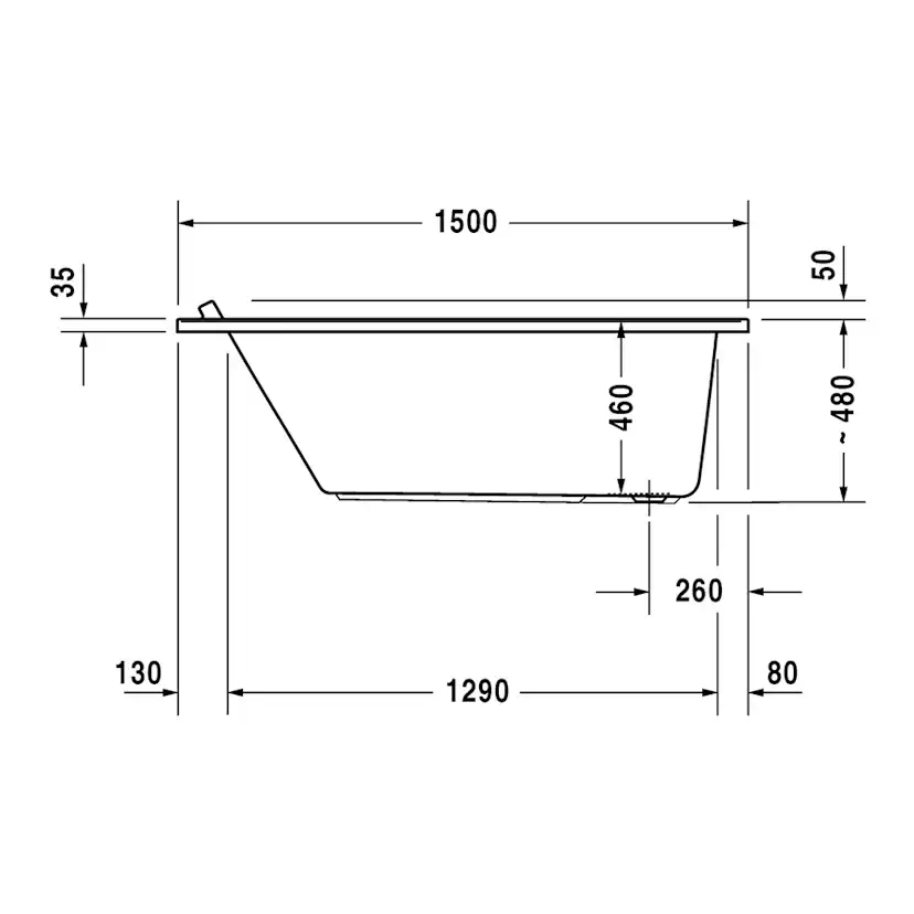 Badkar Duravit Starck