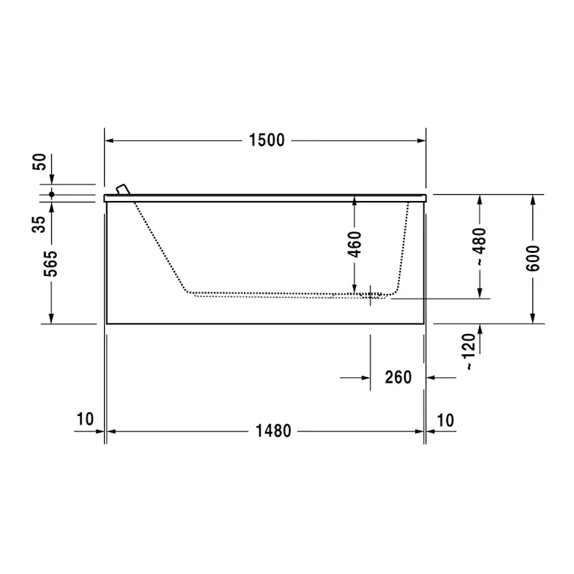 Badkar Duravit Starck